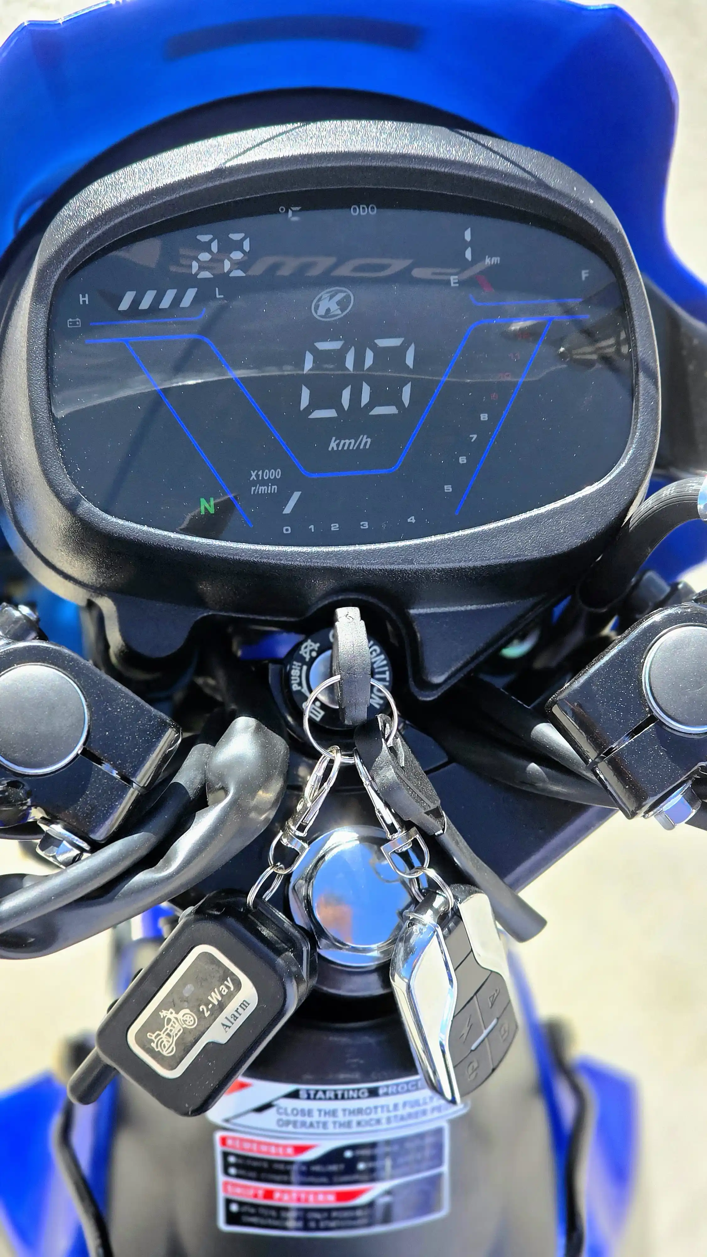 Compteur Bleu